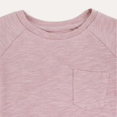 Organic cotton jersey children tee eco friendly Kids t shirt crewneck Tshirt girls custom children top