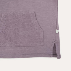 Sustainable kid top organic cotton children sweatshirt with pocket Eco friendly kids Pullover