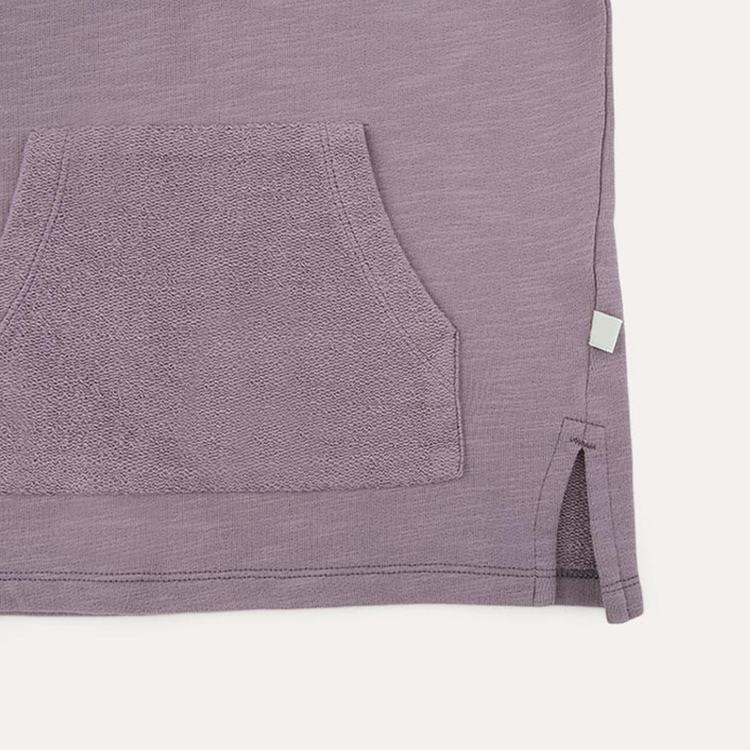 Sustainable kid top organic cotton children sweatshirt with pocket Eco friendly kids Pullover