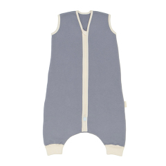 Organic cotton fleece sleeper bag baby sleeping bag with legs eco friendly sleep sack baby two way Zipper Baby Sleeping Bag