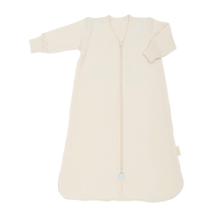 Organic cotton fleece sleeper bag baby sleeping bag with legs eco friendly sleep sack baby two way Zipper Baby Sleeping Bag