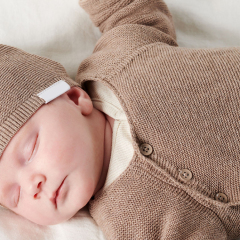 Organic Baby Wrap Cardigan Long Sleeve Knit Sweater Organic Cotton Children Sweaters Winter Sweater for Toddler
