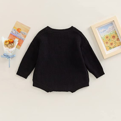 Baby Sweater Boy Girl Onesie Long Sleeve Top bodysuit for Toddlers Knit Oversize Romper organic baby clothes
