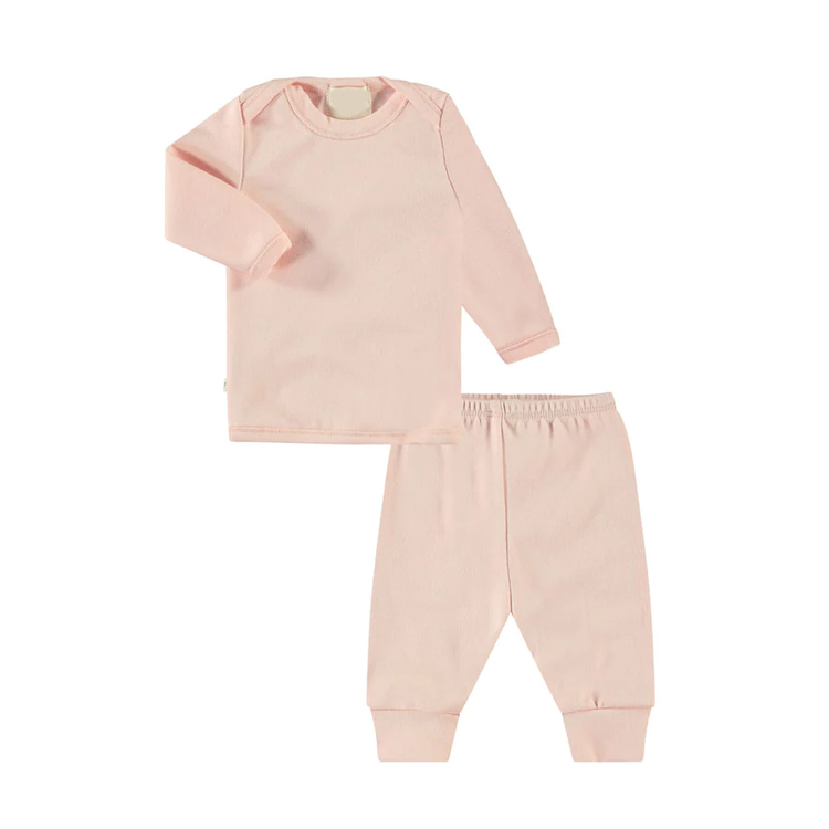 Kids T-shirt with leggings set organic cotton children Loungewear Eco-friendly long sleeve kid clothing set