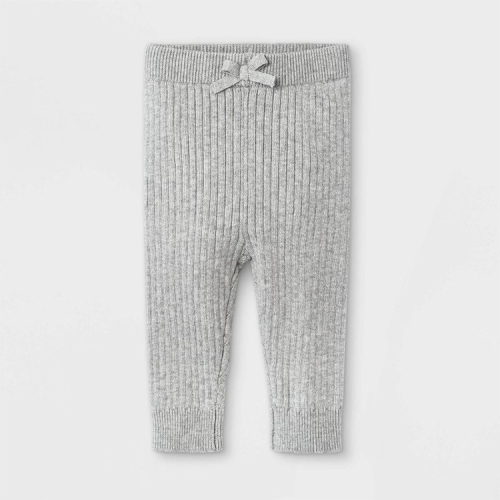 Baby Rib Knit Sweater Leggings Eco-friendly Toddler Joggers Soft organic cotton Baby Jogger Pants