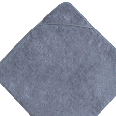Organic Cotton Hooded Towel Soft baby bath shawl Eco-friendly terry beach towel toddler hoody blanket