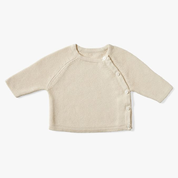 Newborn cardigan&legging and hat Rib knit Sweater Nursery Set Organic Cotton baby clothing sets