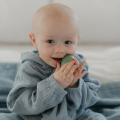 Eco friendly Kids hoodie organic cotton toddler hooded sweatshirt Muslin Solid color children Pullover with hood