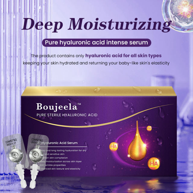 1ml/Pc Super hydrating Pure Sterile 4D Hyaluronic Acid Serum