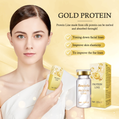 Bottled face lifting dissolvable collagen threads for wrinkles