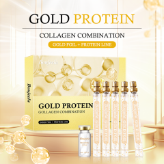 New Upgrade Absorbable Facial Collagen Thread With 24k Gold Serum Sit