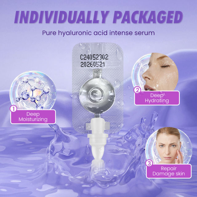 1ml/Pc Super hydrating Pure Sterile 4D Hyaluronic Acid Serum