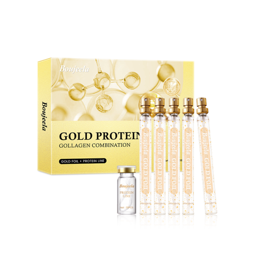 New Upgrade Absorbable Facial Collagen Thread With 24k Gold Serum Sit