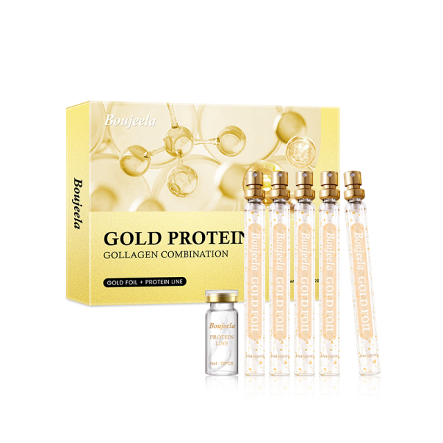 New Upgrade Absorbable Facial Collagen Thread With 24k Gold Serum Sit