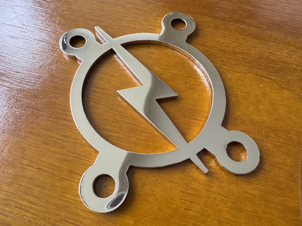 SHIP FROM CHINA !! Custom Made !! BOLT Neck Plate With 4Pcs Screws For Your Guitar or Bass - Golden & Chrome