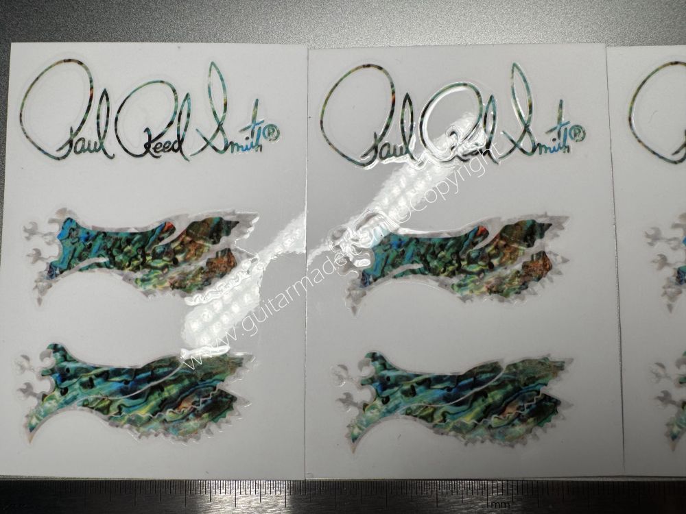 SHIP FROM CHINA !! GIBSON brown LES PAUL MODEL BASS Guitar VINLY Neck Headstock Decals Sticker