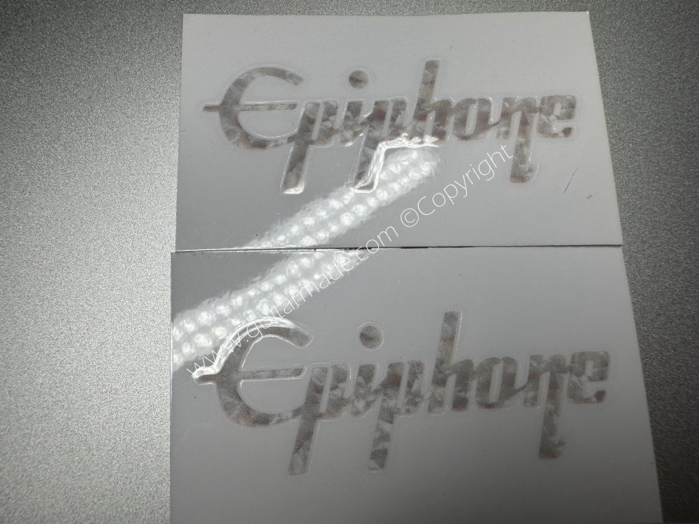 SHIP FROM CHINA !! EPIPHONE GUITARS Guitar VINLY Neck Headstock Decals Sticker 062