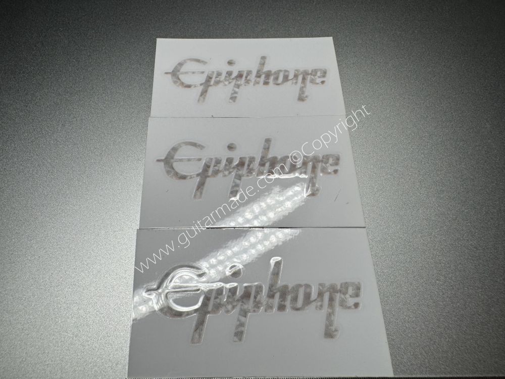 SHIP FROM CHINA !! EPIPHONE GUITARS Guitar VINLY Neck Headstock Decals Sticker 062