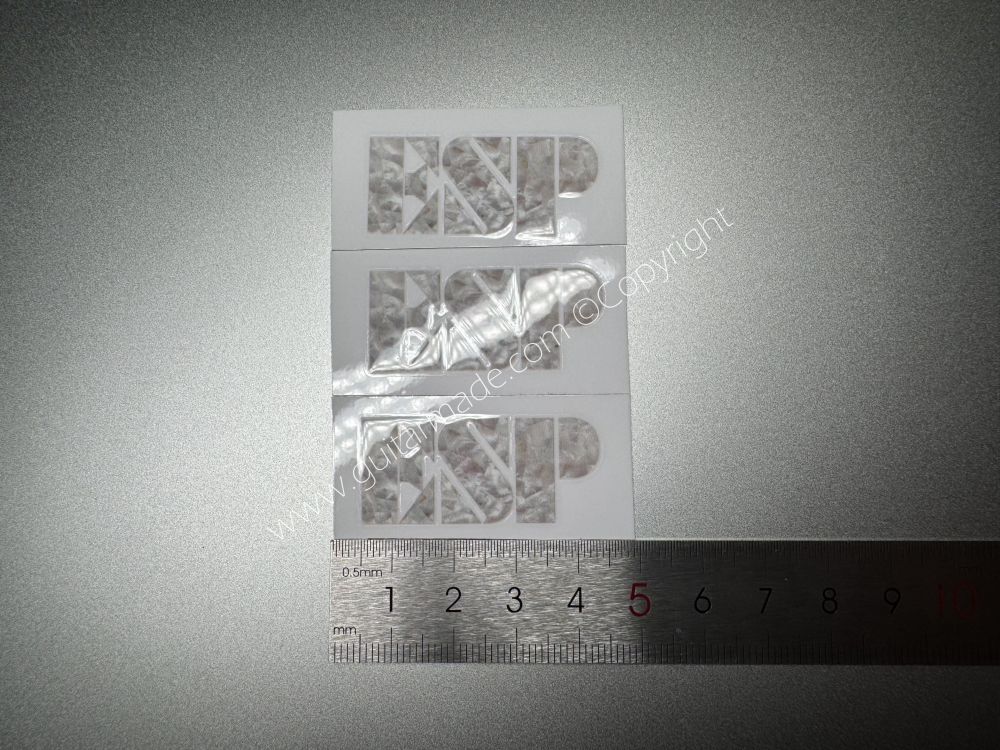 SHIP FROM CHINA !! ESP GUITARS Guitar VINLY Neck Headstock Decals Sticker
