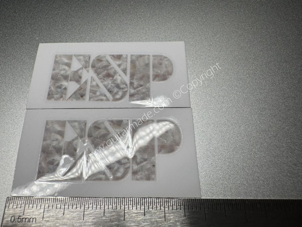 SHIP FROM CHINA !! ESP GUITARS Guitar VINLY Neck Headstock Decals Sticker