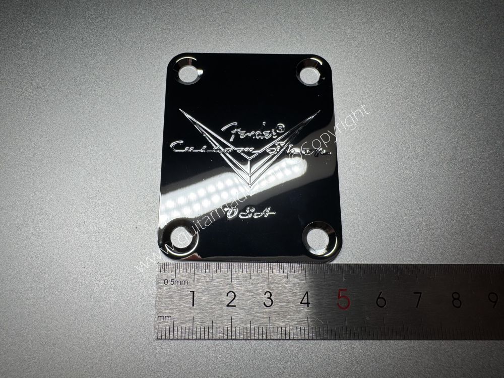 SHIP FROM CHINA !! 1Pcs Fender 60 DIAMOND ANNIVERSARY Custom Shop Neck Plates For Tele Strat Guitar Bass