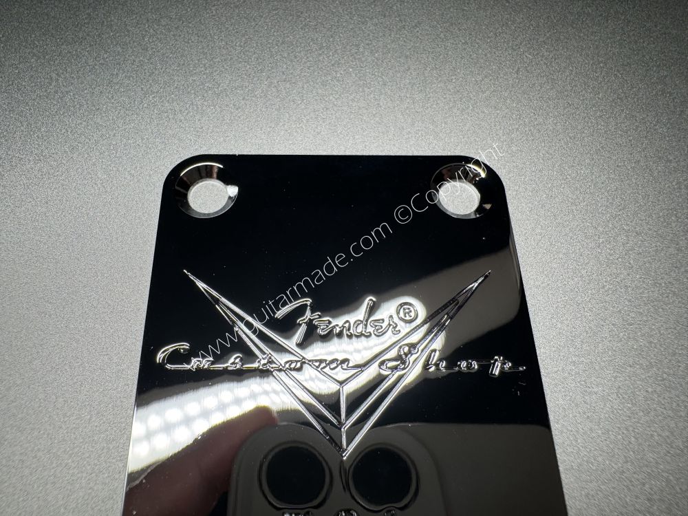 SHIP FROM CHINA !! 1Pcs Fender 60 DIAMOND ANNIVERSARY Custom Shop Neck Plates For Tele Strat Guitar Bass
