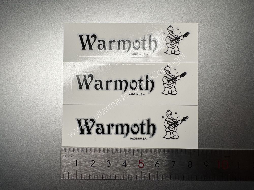 SHIP FROM CHINA !! WARMOTH Guitar Metallic ink Neck Headstock Decals Sticker