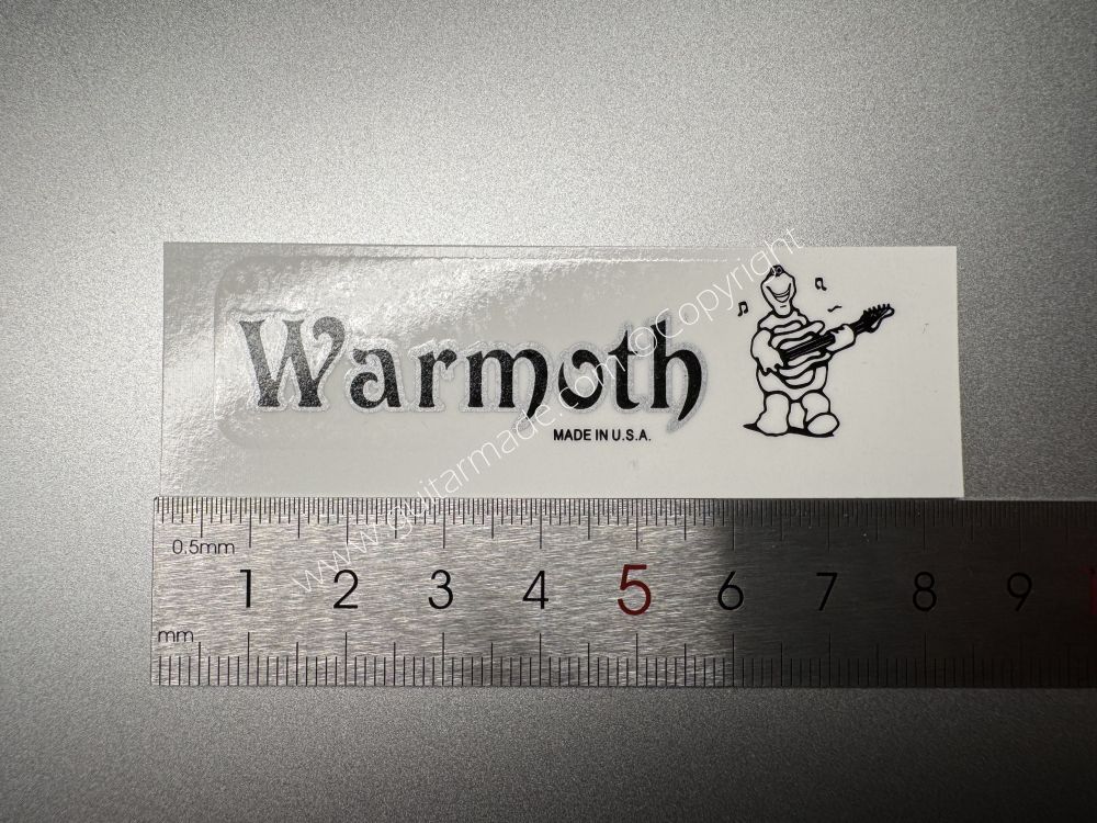 SHIP FROM CHINA !! WARMOTH Guitar Metallic ink Neck Headstock Decals Sticker