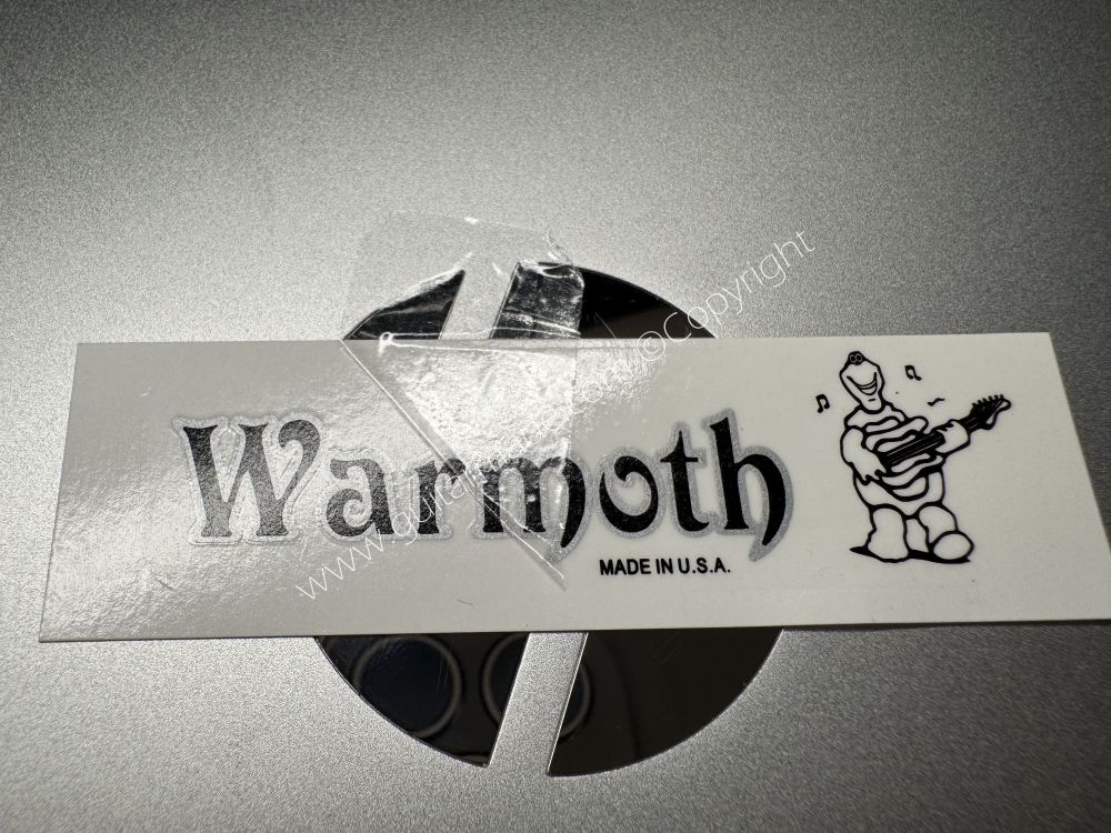 SHIP FROM CHINA !! WARMOTH Guitar Metallic ink Neck Headstock Decals Sticker