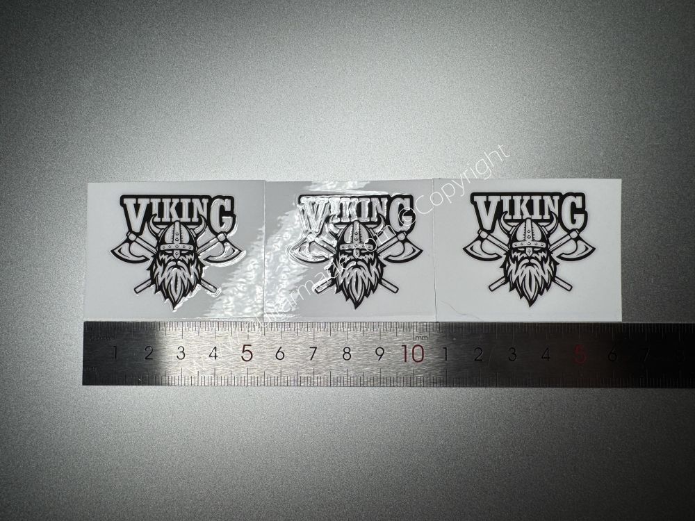 SHIP FROM CHINA !! VIKING VINLY Neck Headstock Decals Sticker FIT FOR GUITARS BASS