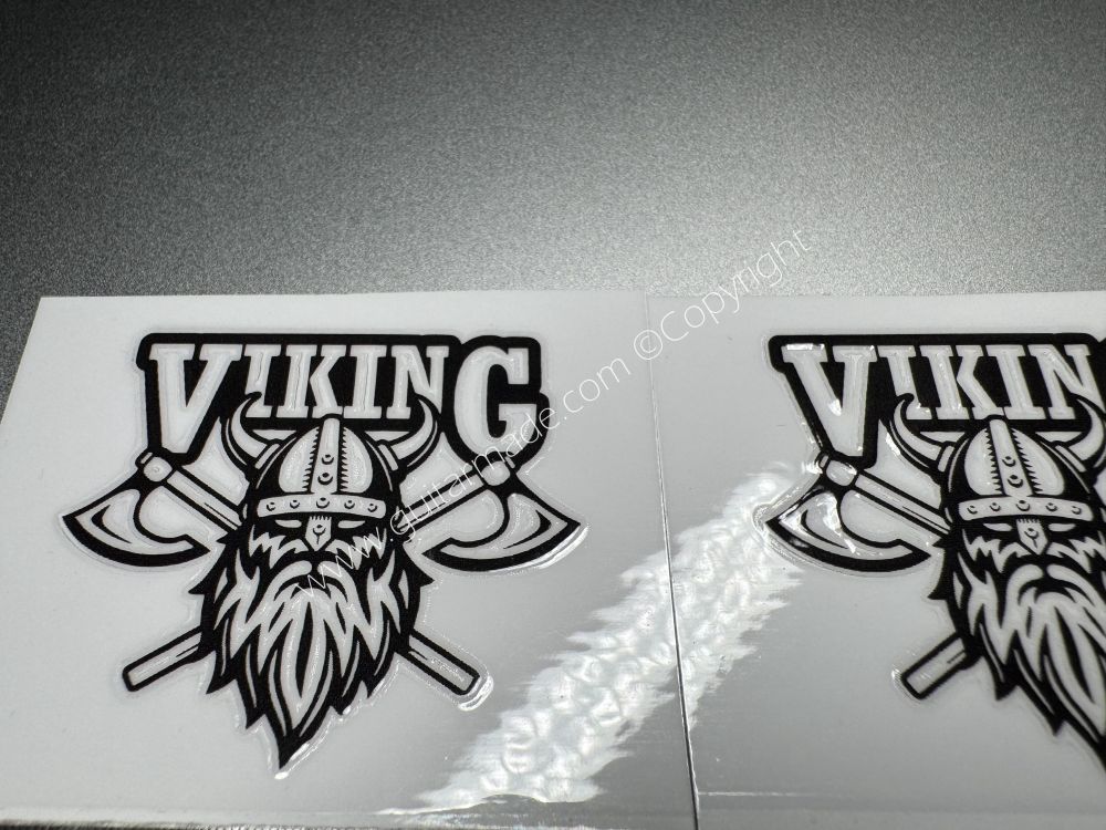 SHIP FROM CHINA !! VIKING VINLY Neck Headstock Decals Sticker FIT FOR GUITARS BASS