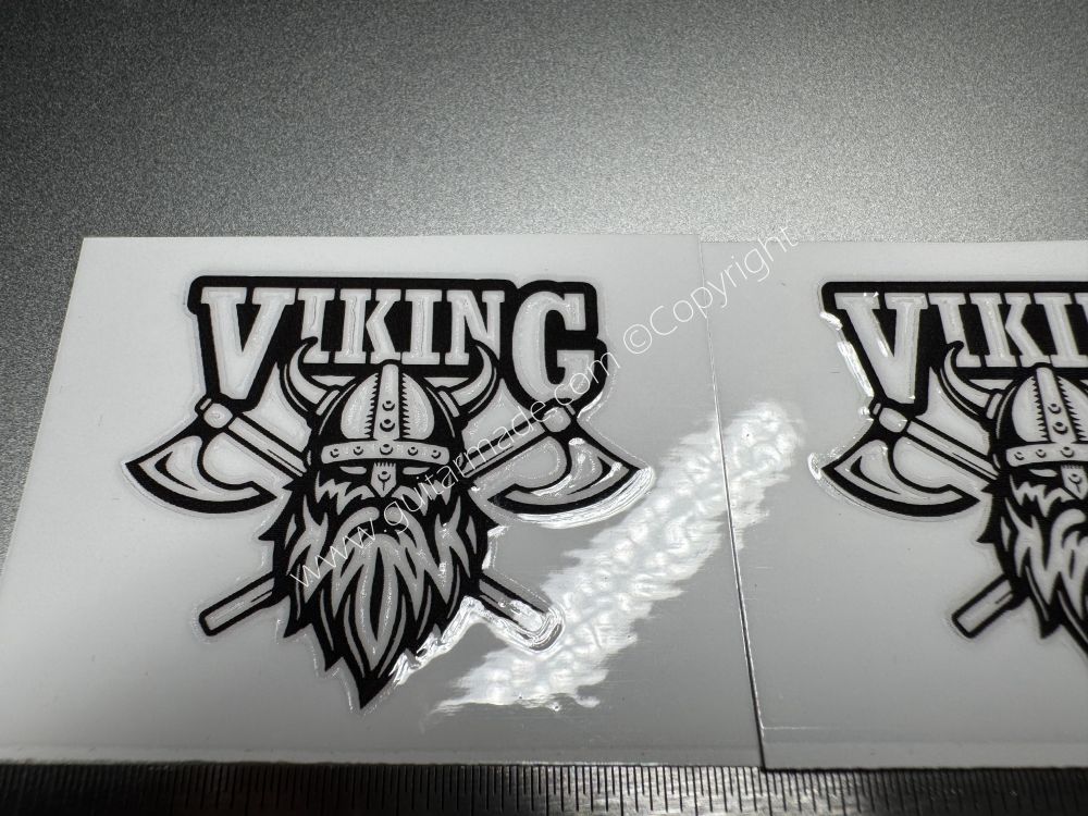 SHIP FROM CHINA !! VIKING VINLY Neck Headstock Decals Sticker FIT FOR GUITARS BASS