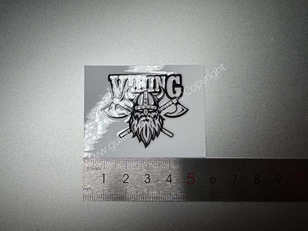 SHIP FROM CHINA !! VIKING VINLY Neck Headstock Decals Sticker FIT FOR GUITARS BASS