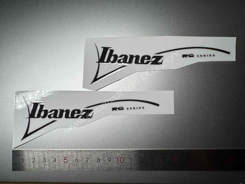 SHIP FROM CHINA !! LBANEZ BASS GUITARS Guitar VINLY Neck Headstock Decals Sticker