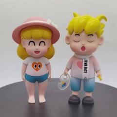 Resin doll.