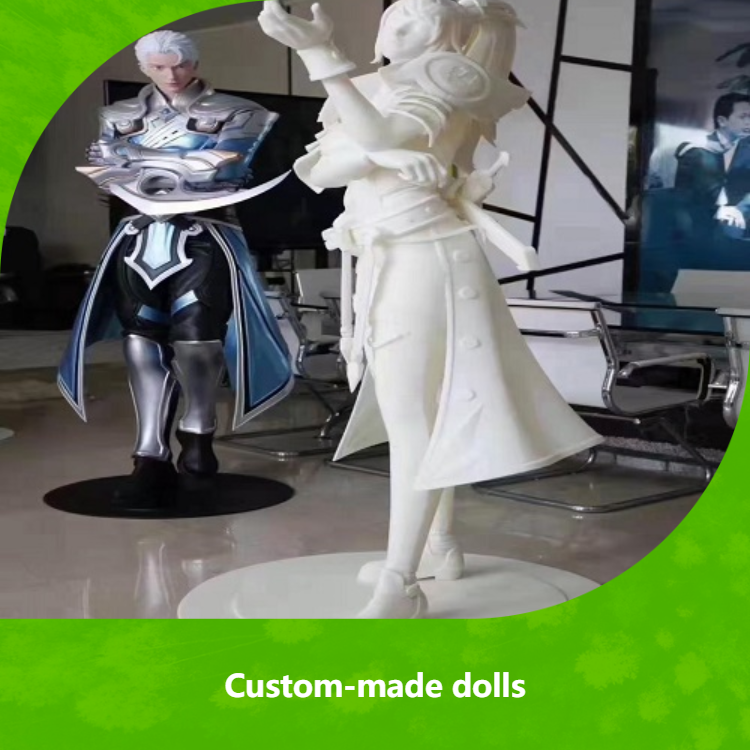 Resin doll.