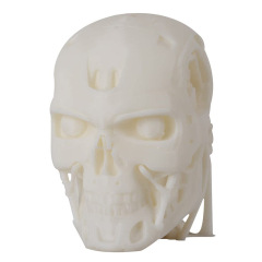 Various decorative items and components printed using FDM (Fused Deposition Modeling).