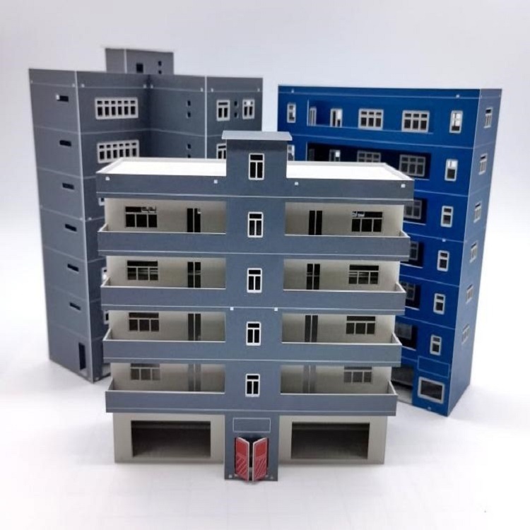 3D printing of resin products.