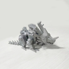 3D printing of zinc alloy components.