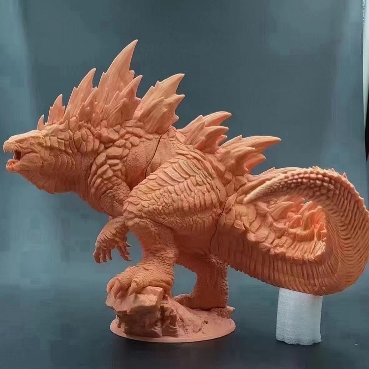 Red wax printing.