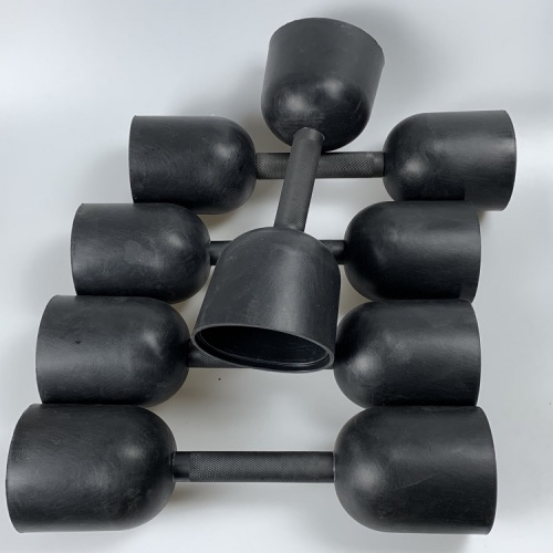 Soft rubber vacuum replication.