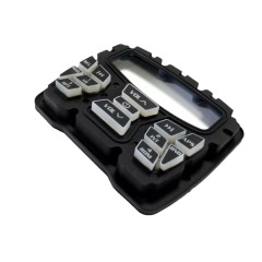Soft rubber vacuum replication.