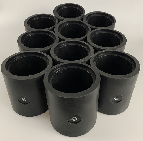 Soft rubber vacuum replication.