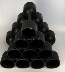 Soft rubber vacuum replication.