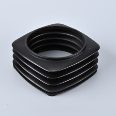 Soft rubber vacuum replication.