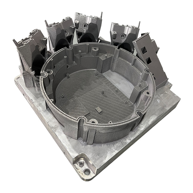Aluminum alloy parts printing.
