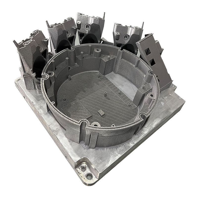 Aluminum alloy parts printing.