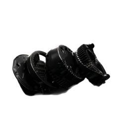 Printing of black resin components.