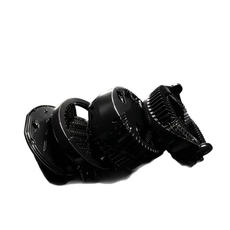 Printing of black resin components.