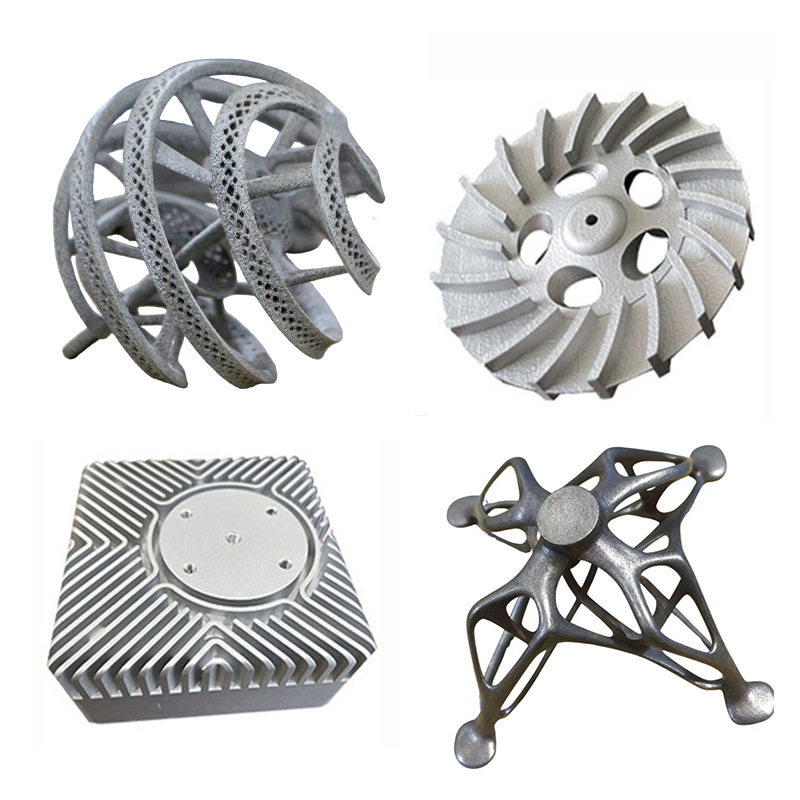 3D printing of zinc alloy components.